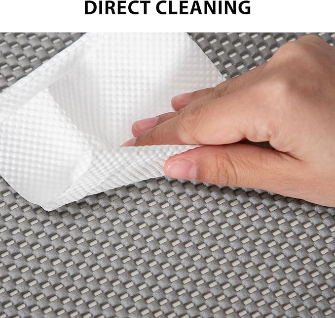 Shelf Liners for Cabinets-Drawer Liner Cabinet Liners for Shelves Kitchen,Non-Adhesive,Non-Slip,Gray,12 x 48 inch - Image 4