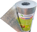 INSULATION MARKETPLACE SmartSHIELD -3mm 16inx50Ft ReflectiveINSULATION roll, Foam Core Radiant Barrier, ThermalINSULATION Shield - Engineered Foil by INSULATIONMARKETPLACE