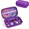 Case Compatible with 3Doodler Start+ Essentials for 3D Pen Set for Kids, Carrying Holder Fit for Printing Pens, Storage Organizer for Printing Filament Refill, Micro-USB Charger (3D-02-Purple) by TATAVR