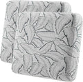 Fuloon Seat Cushion Covers, Stretch Couch Slipcovers Sofa Cushion Protective Solid Chair Slipcovers Washable Suitable for Armchair Loveseat Sofa 2 PC Dark Grey by Fuloon