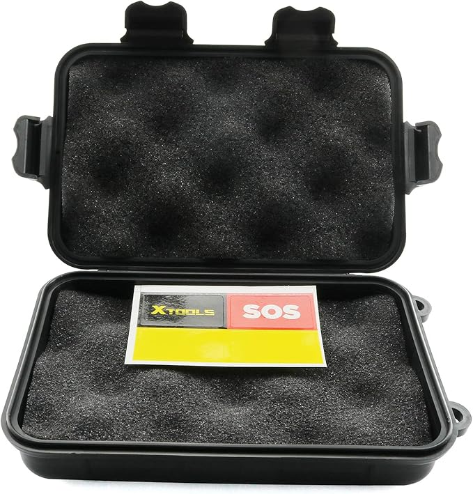 DGZZI Outdoor Waterproof Airtight Shockproof Plastic Survival Container Carry Box with 2 U-Shape Buckle Storage Case - Image 2