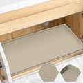 Waterproof Under Sink Mat 28" x 22", Silicone Cabinet Liner, Rubber Protector for Kitchen and Bathroom, Keeps Cabinets Clean, Dry, and Organized (Khaki) by FORWOS