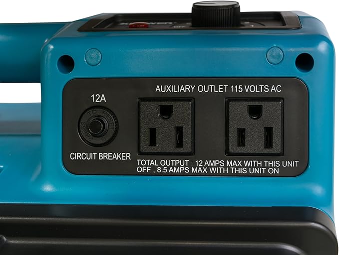 XD-125 Commercial Water Flood Damage Restoration Package for Home Garage Basements Restrooms Restaurants Crawl Spaces-Includes 4 Mini Air Movers,Dehumidifier,Mini HEPA Air Scrubber-Blue - Image 7