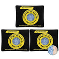 200g Reusable Silica Gel Desiccant, Color Indicating Rechargeable Desiccant Packs for Storage, Moisture Absorbers for Storage, Gun Safes, Suitcases, 3D Filaments, Electronics, Car[3 Pack] by Wisesorb