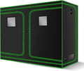 MELONFARM 4x8 Grow Tent, 96"x48"x80" High Reflective 600D Diamond Mylar Canvas with Observation Window and Floor Tray for Hydroponic Indoor Plant Growing by MELONFARM