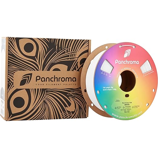 Panchroma PLA White 3D Printer Filament, 1.75mm, 1kg Spool, Easy to Print, High Speed Printing, Tangle Free, AMS Compatible, Perfect for Toys, Decor, Miniatures, Models & Cosplay - Image 8