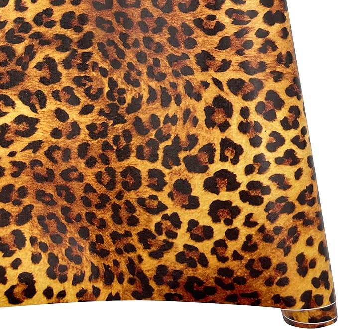 Sexy Leopard Print Self-Adhesive Shelf Drawer Liner Moisture Proof PVC Mat 45x300cm - Image 9