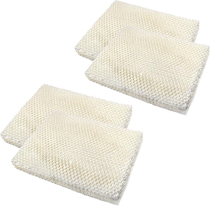 HQRP 4-pack Wick Filter for Hunter 35617, 36516, 36517, 36518, 36316, 36317 Cool Mist Humidifiers, 31949 31947 HN1949 Replacement by HQRP