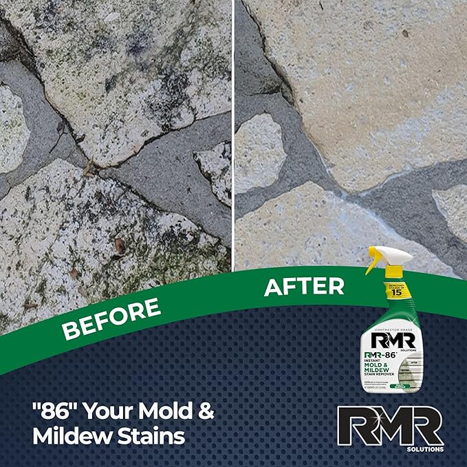 RMR-86 Instant Mold and Mildew Stain Remover Spray - Scrub Free Formula, 30 Fl Oz - Image 7