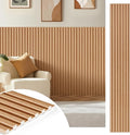47.2 * 6 16-Pack WPC Solid Interlocking Grille,Teak by LARWORKS