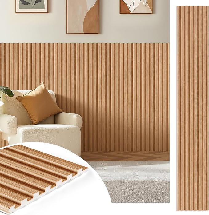 47.2 * 6 16-Pack WPC Solid Interlocking Grille,Teak by LARWORKS