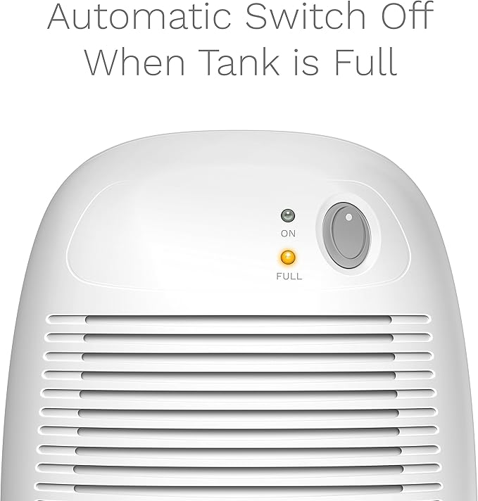 hOmeLabs Small Space Dehumidifier with Auto Shut Off - Compact and Portable - Image 5