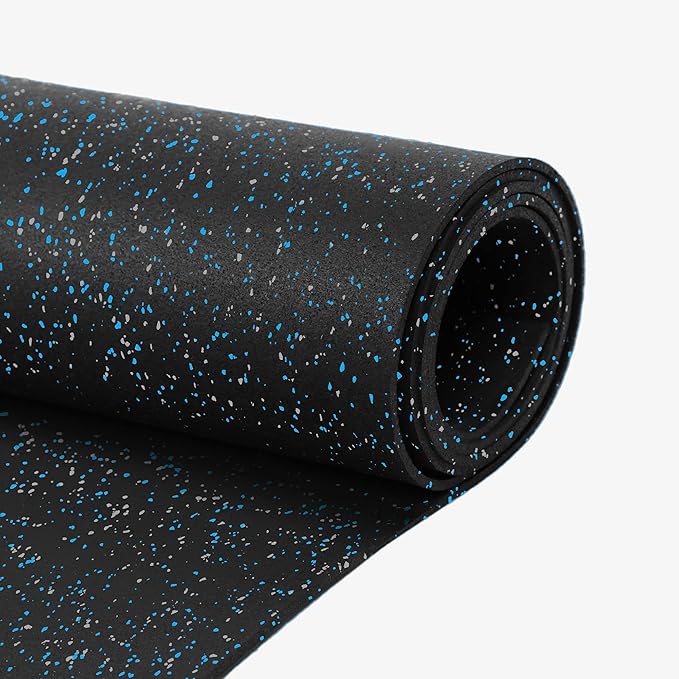 Flooring Inc's 1/4" Thick Tough Rubber Flooring Roll | Flexible Recycled Rubber Floor Mats for Home Gym | Heavy Duty Rubber Mat for Home Gyms, Sheds, Horse Stall Mat or Trailer - Image 5