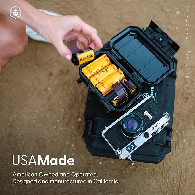 Evergreen 52 Waterproof Dry Box Protective Case - Travel Safe/Mil Spec/USA Made - for Cameras, Camping, Fishing, Hiking, Traveling, Water Sports, Knives, Survival (Black) - Image 3