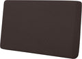 Easy-Going Stretch Loveseat Cushion Cover Sofa Cushion Furniture Protector Sofa Seat Sofa Slipcover Sofa Cover Soft Flexibility with Elastic Bottom(Loveseat Cushion, Chocolate) by Easy-Going