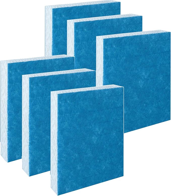 Humidifier Replacement Filters Compatible with Honeywell HFT600 HEV615 HEV615B HEV615W HEV620 HEV620B HEV620W HEV-615 HEV-615B HEV-615W HEV-620 HEV-620B HEV-620W -6 Pack by Lxiyu