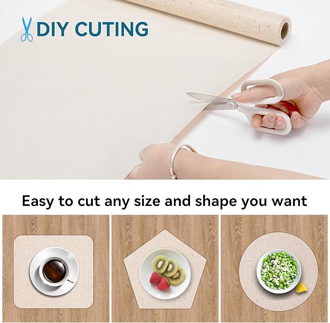 20 x 72 Inch Cupboard Liner Shelving Paper for Cabinets and Drawers Pantry Shelf Liners - Image 4