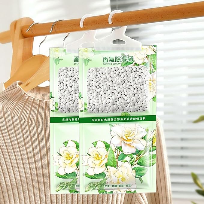 Moisture Absorbers for Closet - Moisture Absorbing Bag,Scented Dehumidifier Packs Hangable, Humidity Remover Bag for Shoe Cabinet Dormitory - Image 3