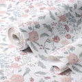 Floral Drawer and Shelf Liner for Cabinets, 12IN x 20FT Non-Adhesive and Strong Non-Slip Shelf Cabinet Drawer Liners for Kitchen, Table,Bookshelves,Waterproof Cupboard Liners,Easy to Clean by Amiitay