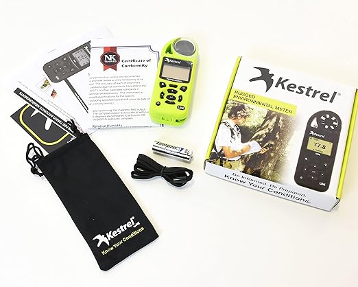 Kestrel 5200 Professional Environmental Meter with Link, HiViz Green - Image 7