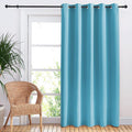NICETOWN Bedroom Blackout Curtain Panel, 1 Panel, 70 x 84 inch, Teal Blue, Privacy Window Thermal Insulated Blackout Drape/Drapery for Loft, Guestroom by NICETOWN