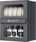 Creality Filament Storage Box 10KG, 3D Filament Dryer with Magnetic Closure, Moisture-Proof & Damp-Proof, Large Capacity Rack & Resin Sealed Dust Cover, Easy Access by Creality