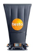 Testo 420 Flow Hood – Airflow Meter HVAC for Air Velocity, Volume Flow, Temperature & Relative Humidity – CFM Meter for Airflow HVAC with Tiltable Display, Bluetooth, and App Compatibility by TestoInc