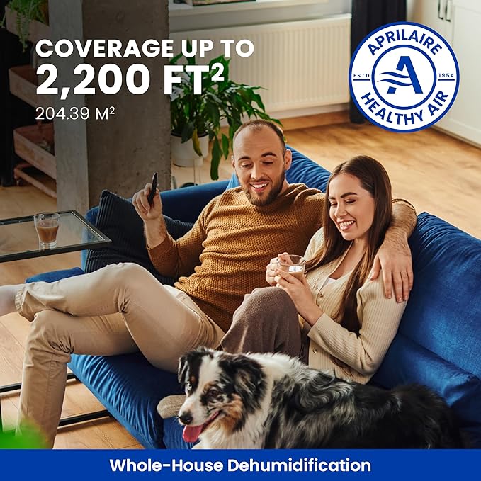 AprilAire E070 Pro 70-Pint Crawl Space Dehumidifier with Drain Hose, Commercial-Grade Whole-House Dehumidifier for Crawlspace, Basement, or Whole Home up to 2,200 sq. ft. - Image 15