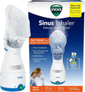 Vicks Sinus Inhaler, New & Improved Non-Medicated Steam Inhaler for Sinus Relief, Allergies, Congestion & Colds, Vocal Steamer, Soothes Nasal & Throat Passages, Works with VapoPads (1 Included) by VicksDevices