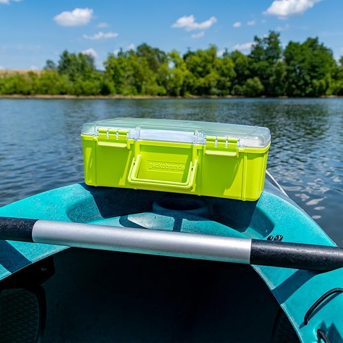 geckobrands Waterproof Dry Box with Silicone Liner – Durable, Dust-Proof, Crush-Proof Storage for Electronics and Gear - Image 6