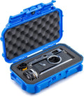 Evergreen 56 Waterproof Dry Box Protective Case with Pick & Pluck Foam - Travel Safe/Mil Spec/USA Made - for Cameras, Phones, Camping, Fishing, Hiking, Water Sports, Knives, Survival (Blue) by EvergreenCases