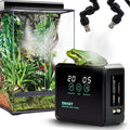 Automatic Reptile Mister for Reptile Tank Smart Reptiles Mister System with Timer 360° Nozzles,Slient Terrarium Misting System Humidifier for Chameleons,Snakes,Frogs Smart Spray Control by WelcometoMECESORReptileWorld