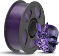 ANYCUBIC Silk Dual Color Pla Filament, 2-in-1 Chrome Coextrusion Color Change 3D Printer Filament 1.75mm Dimensional Accuracy +/- 0.02mm, Silk Texture, 1KG Reusable Spool (2.2 lbs), Black Purple by ANYCUBIC