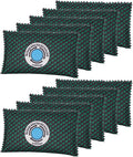 100g Rechargeable Desiccant Pack of 10,Moisture absorbers for storage,Moisture absorbers Bag,Desiccant Dehumidifier bag,Dehumidifier for Home Closets,Gun Safe, and Cars by FUNOUOBuyNow