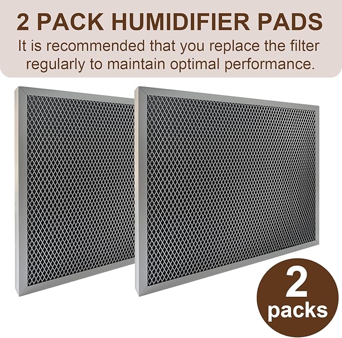 2 Pack 5443 MERV 8 Dehumidifier Filters Compatible with Aprilaire Whole-House Dehumidifiers Models 1830, 1850, 1852, Replacement for Ventilation Models 8191, 8192 - Image 4
