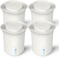 CLEVAST Refillable Moisture Absorbers Boxes - 4 Pack 12.5 oz Reusable Dehumidifier Boxes for Closets, Wardrobes & Bathrooms, Removes Excess Moisture, Dampness & Humidity by CLEVAST