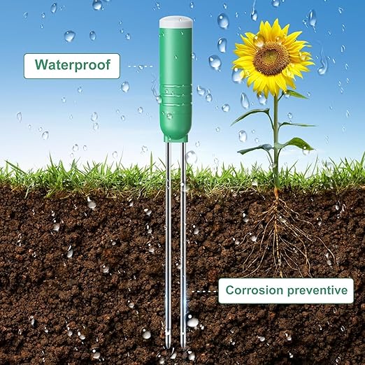 2-Pack Soil Moisture Sensor Probes,Soil Humidity Tester - Accessory Only, Can Not Be Used Alone - Image 2