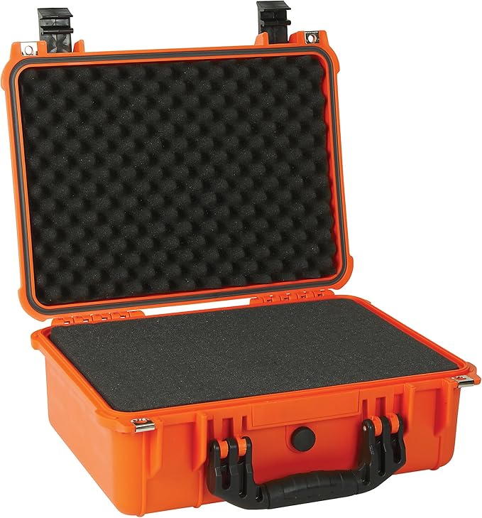 Strongway 16in. Plastic Waterproof Storage Case, Orange, Model# MJ-5018_ORG - Image 2