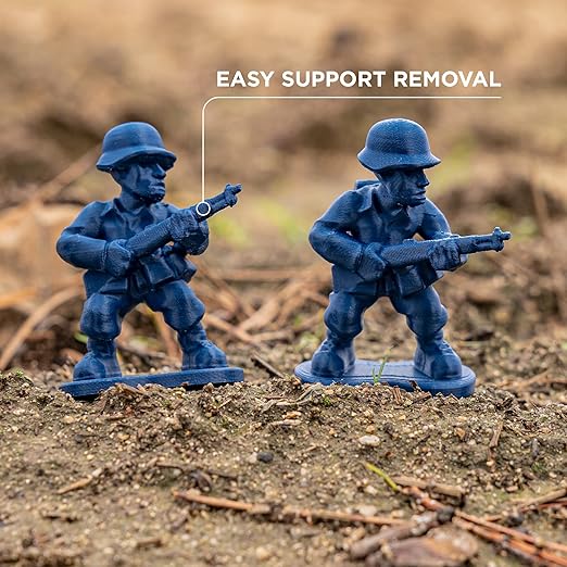 Polymaker Matte PLA Filament Army Blue 1.75mm 1kg 3D Printing Filament, PolyTerra 3D Printer PLA Filament - Image 2