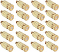 20pcs High Pressure Atomizer Nozzle Brass Misting Nozzles for Outdoor Cooling System, Landscaping, Greenhouse Irrigation, Air Humidification, Anti-Drip Fogging Spray Head(0.02"/0.5mm) by wexecon