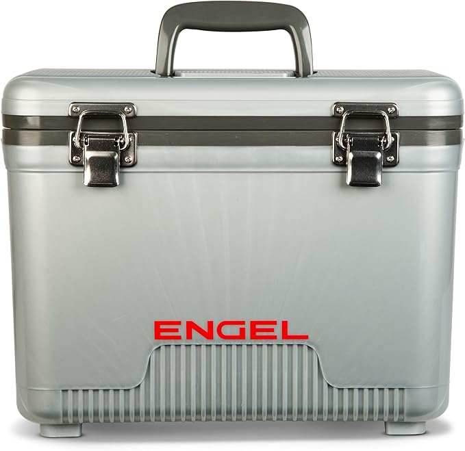ENGEL 13qt Leak-Proof, Air Tight, Drybox Cooler and Small Hard Shell Lunchbox for Men and Women by ENGEL