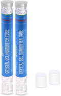 Essential Values 2 Pack Cigar Humidor Packets, Tubes - Humidifier Crystals, Beads - Keeps Humidity at 70% in Cigar Box with PG Infused Gel Protects up to 25 Cigars - Perfect for Travel by EssentialValues