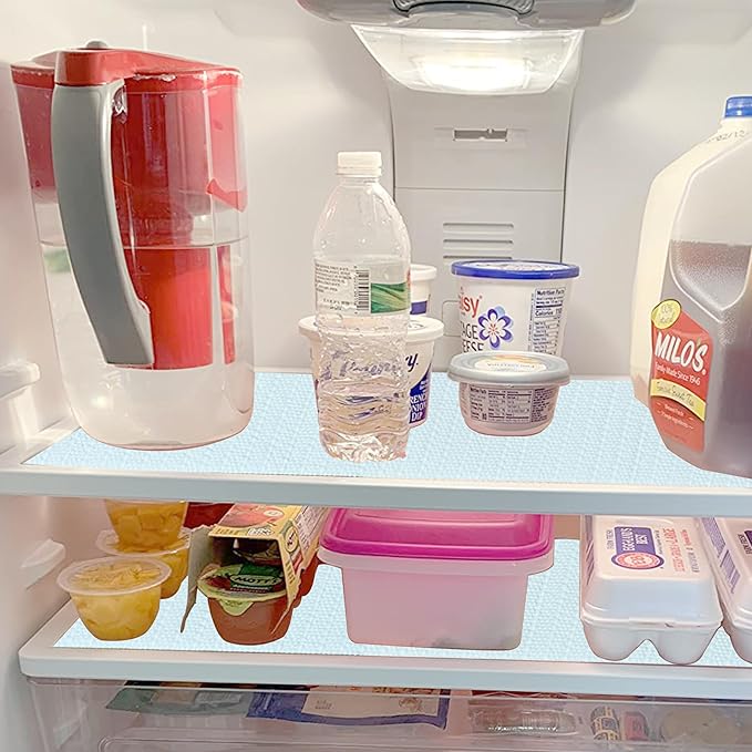Shelf Liners for Kitchen Cabinets 14 Inch Wide X 20 Ft Non Adhesive Cabinet Drawer Liner Non Slip Water Oil-Proof Strong Grip Pantry Refrigerator Shelves Bathroom Drawer Mat Cupboard Closet Liner - Image 6