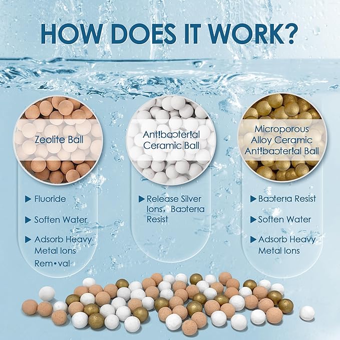20x Humidifier Cleaner Compatible with Most Humidifiers Replacement for Ultrasonic Humidifier Demineralization Cartridge Tank Cleaning Fish Drop Ball Filter - Image 3