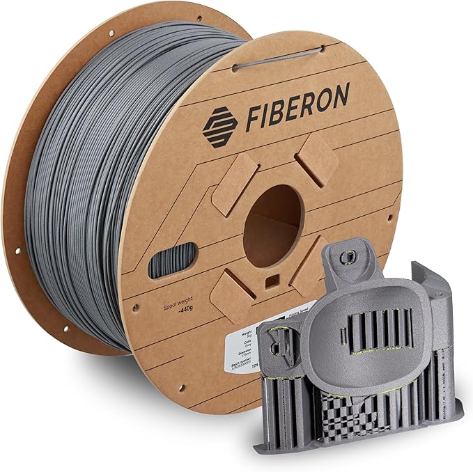 Polymaker Fiberon PPS-GF20 Filament 1.75mm 3kg Spool, Extreme Heat Resistance, Electrically Insulating, UL94 V0 Flame Retardant, Chemical Resistant, Ideal for Housings, Fixtures & Automotive Parts by Polymaker