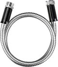 Beaulife Metal Short Garden Hose 3ft Connectors, Drainage Hose for Dehumidifier Small Water Hose Extension High Pressure Bib Reel Extender, Drinking Water Hose for RV Outdoor by Beaulife