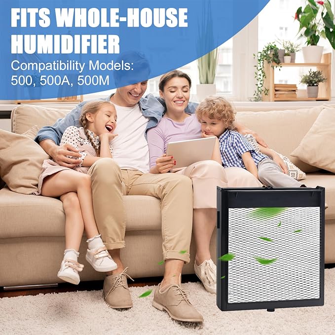 4793 Humidifier Filter for AprilAire Whole-House Humidifier550, 550A, 558. Water Panel Model No. 10 Humidifier,Humidifier Parts & Accessories Maintenance Kit. - Image 3
