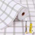 Drawer and Shelf Liner for Kitchen Cabinet: 23.6 in X 30 Ft Non Slip Waterproof Shelf Paper Non Adhesive Refrigerator Liners White Square Easy Liners for Bathroom Cupboard with Knife Tape Measure by Kimhan