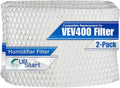 2-Pack WF2 Wicking Filter for Vicks VEV400 Replacement Filter - Compatible with Protec PWF2 Humidifier Filters VEV400V3 Cool Mist by UpStart+Components