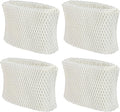Funmit WF2 Humidifier Filter Replacement for Vicks Kaz Humidifier Starry Night Cool Mist V3500N V3700 V3100 V3900 Sunbeam 1118 1119 Honeywell HCM-300T HCM-350 WA-8D Enviracaire ECM-500 4 Pack by Funmit